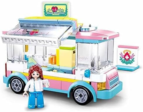 Sluban Building Blocks - Girl's Dream Mobile Doctor