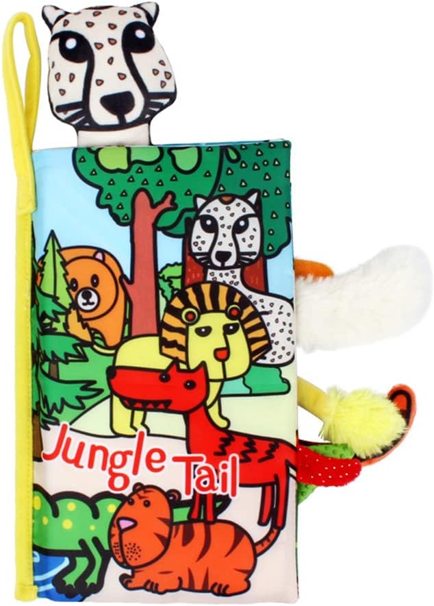 Baby Sensory Crinkle Books With Animal Tails