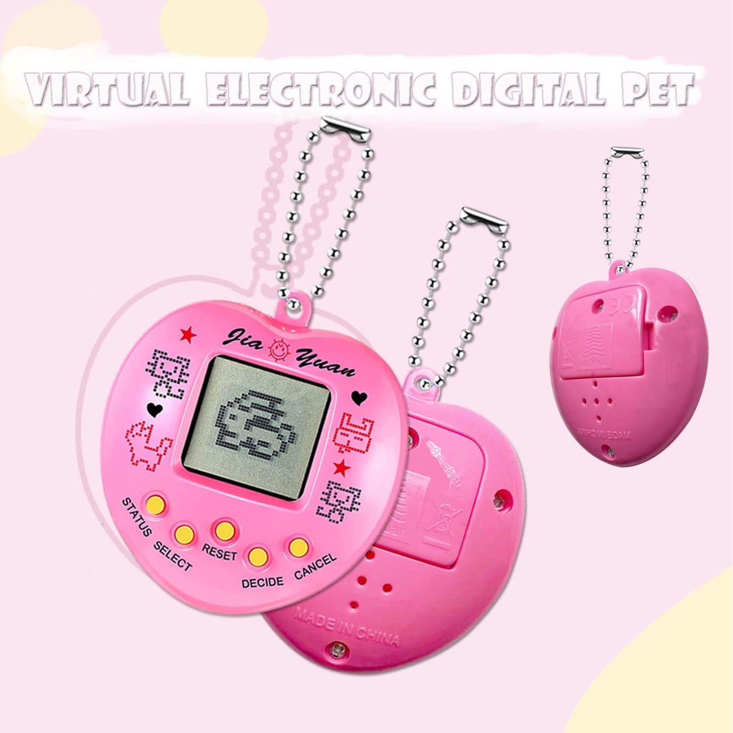 Virtual Handheld Digital Pet – Retro Keychain Toy
