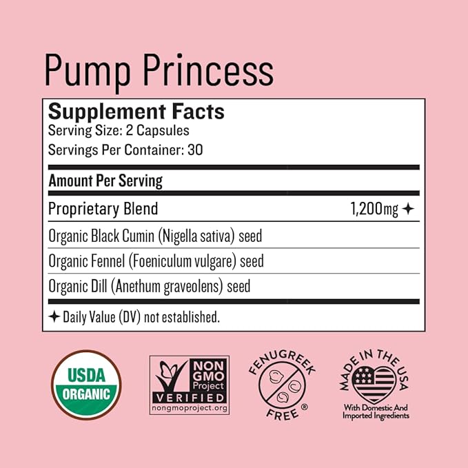 Legendairy Milk Pump Princess Lactation Support - 60 Capsules