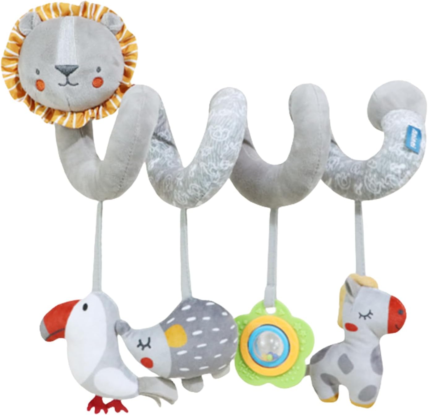 Animal Activity Spiral Plush Toys For Babies