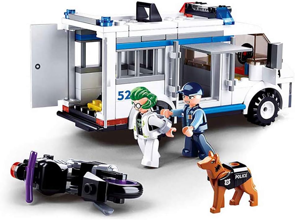 Sluban Building Blocks - Police Truck & Villain