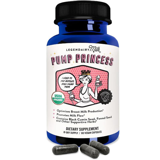 Legendairy Milk Pump Princess Lactation Support - 60 Capsules