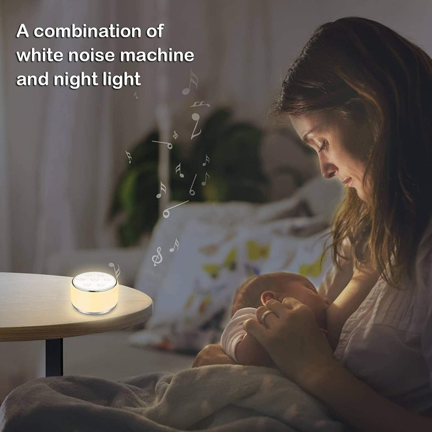 Dream Pod Portable White Noise Machine & Night Light