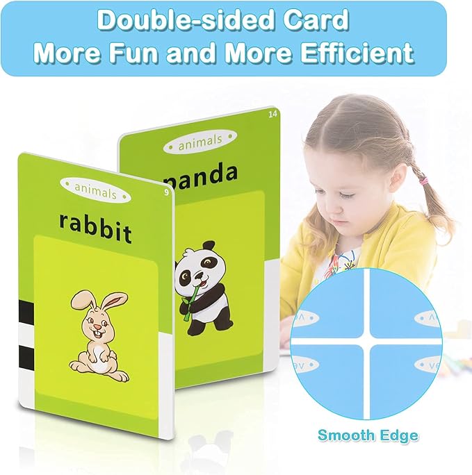Kids English Flash Card Reading & Pronunciation Toy