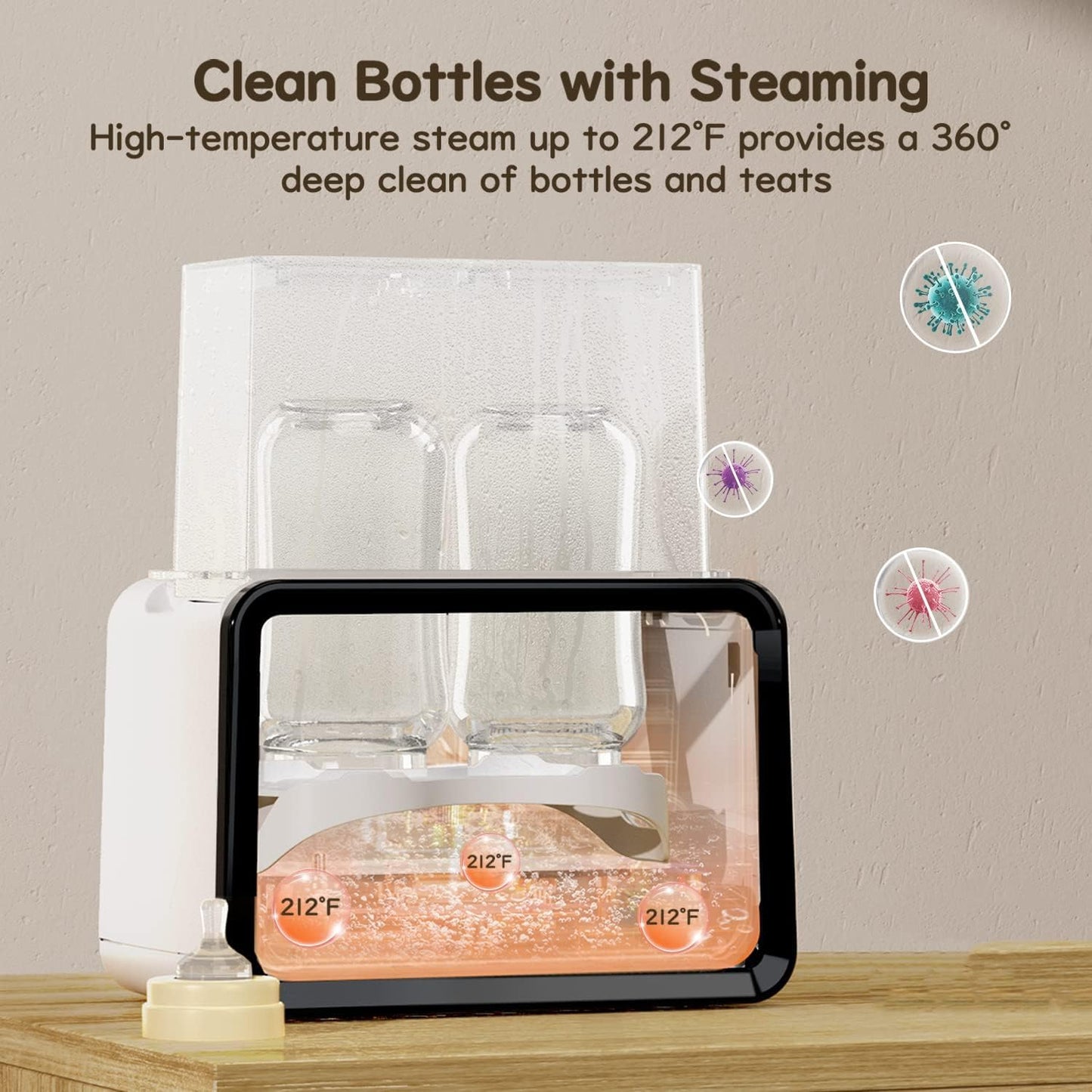 9in1 Baby Bottle Warmer & Sterilizer
