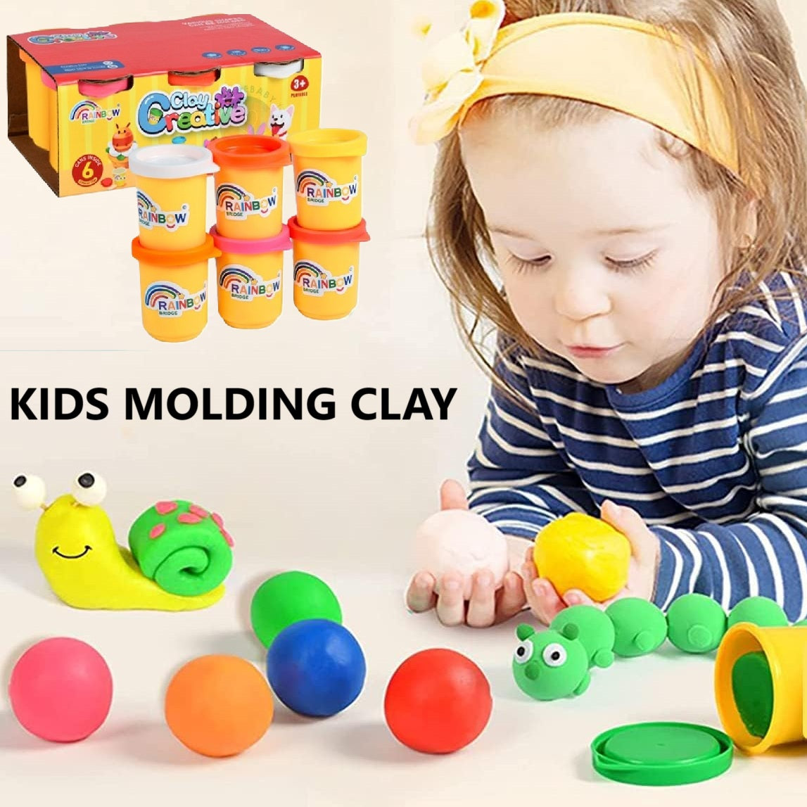 Kids Soft Modeling Clay Sets