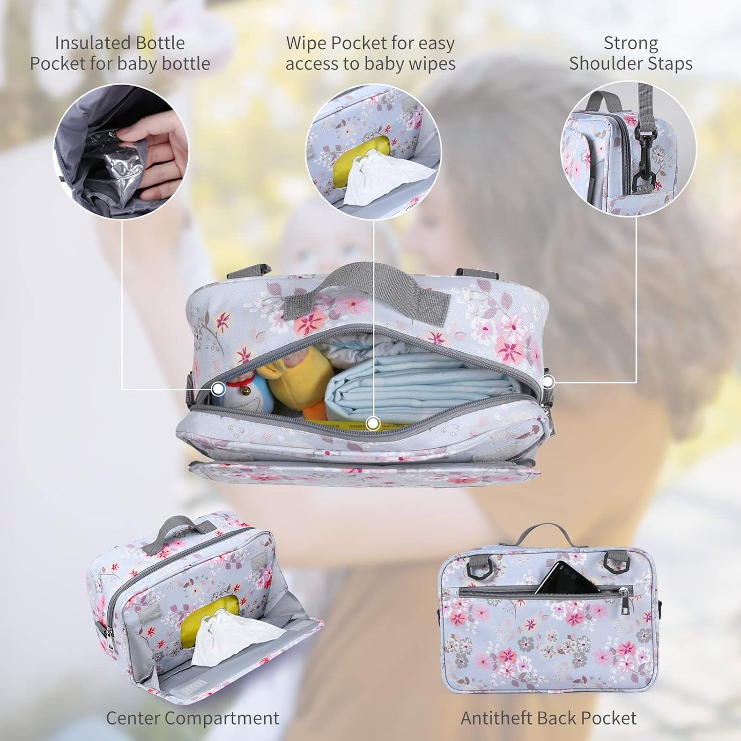 Mommy Stroller Organiser Bags