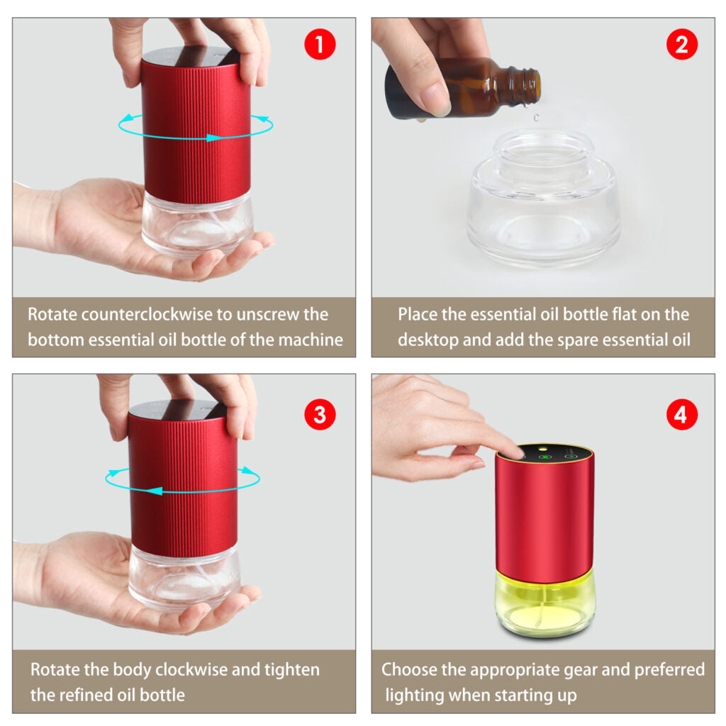 Waterless Aromatherapy Diffuser