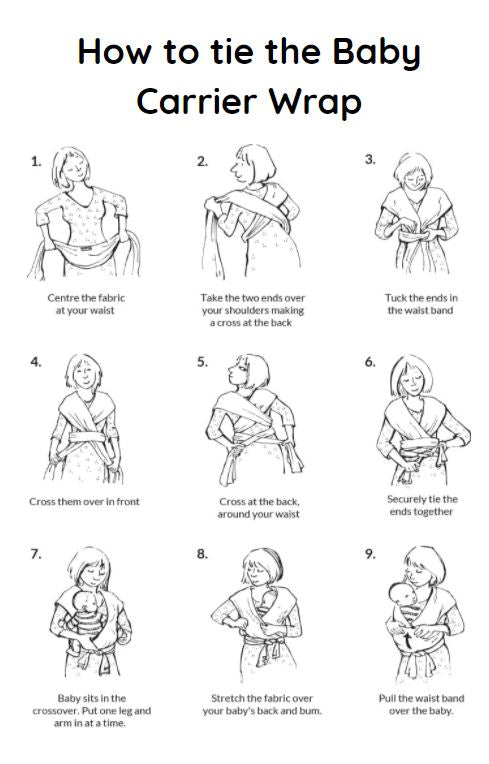 Cotton Baby Wrap Carrier