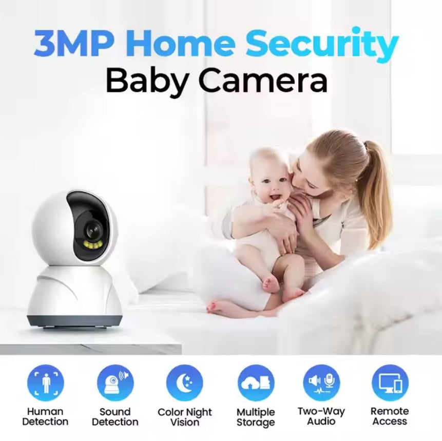 Baby Monitor Nanny Camera Tuya With APP Notifications – Chai Namibia