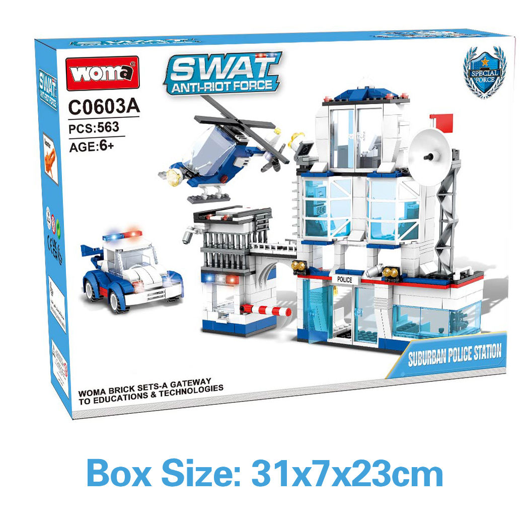 Woma Building Blocks - Police Station