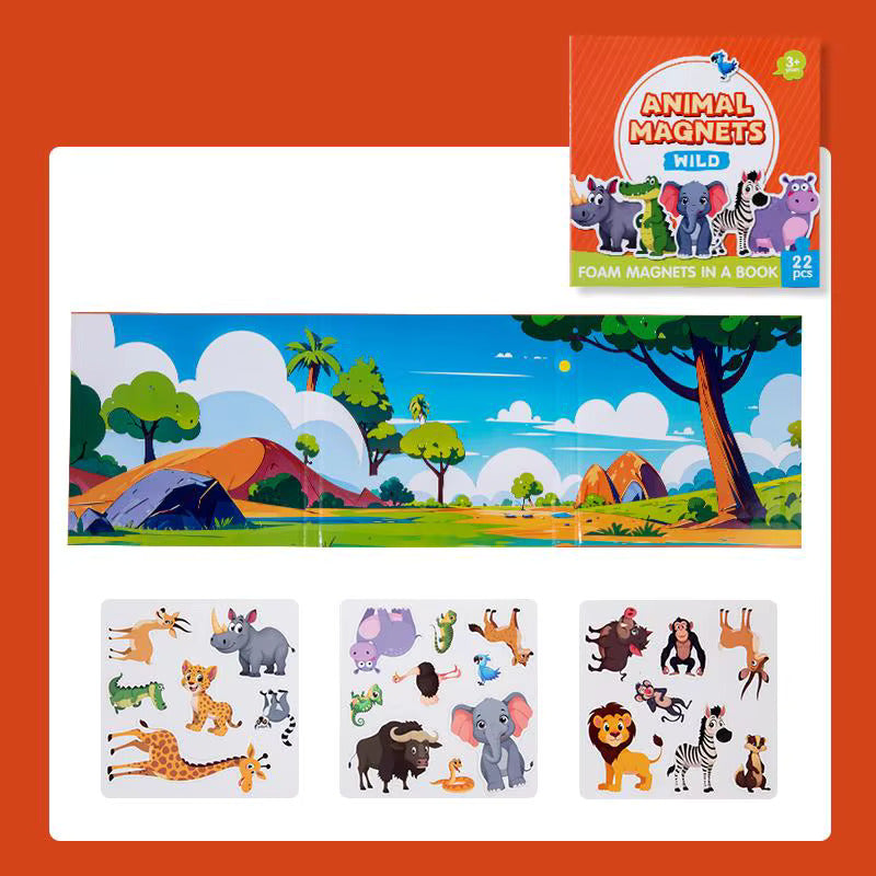 Magnetic Travel Puzzle Books for Toddlers
