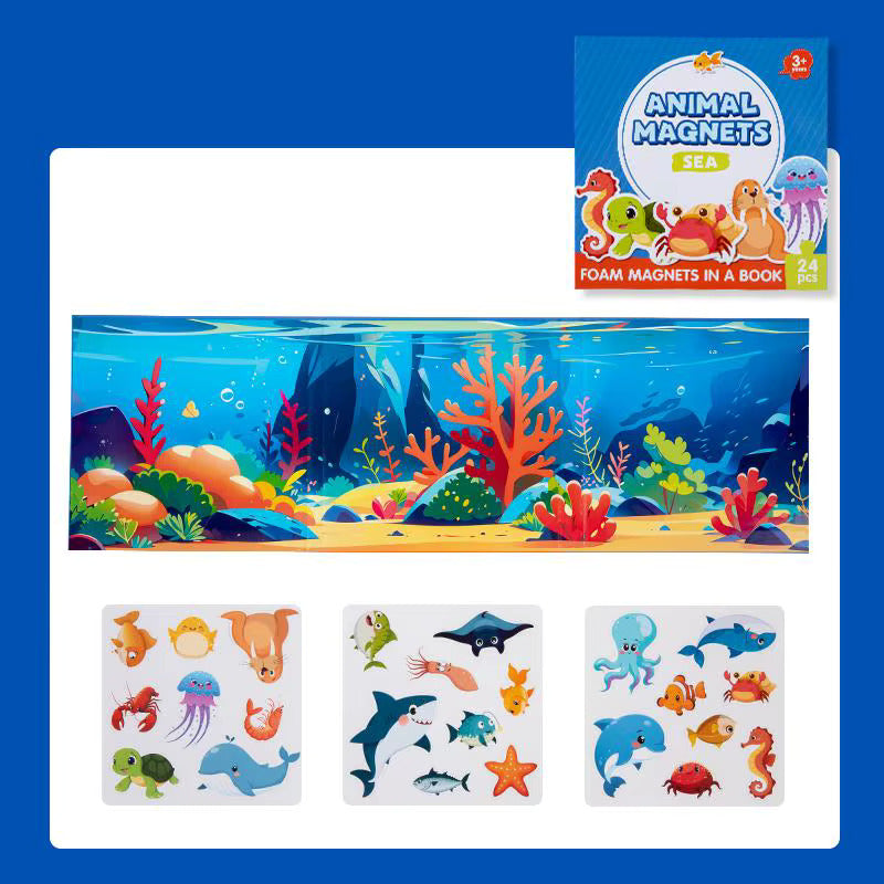 Magnetic Travel Puzzle Books for Toddlers