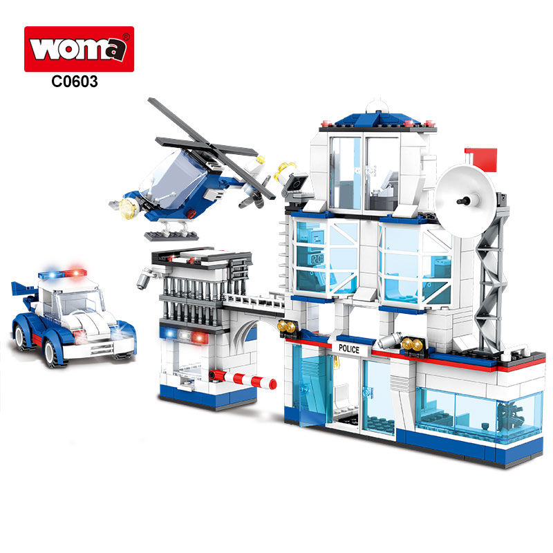 Woma Building Blocks - Police Station