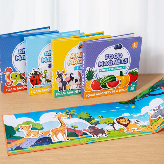 Magnetic Travel Puzzle Books for Toddlers