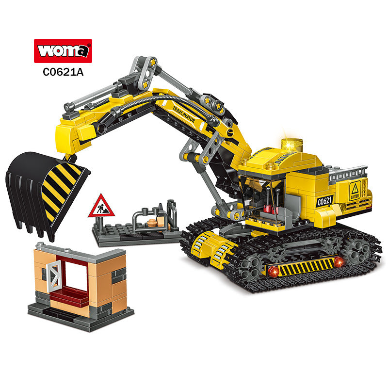 Woma Building Blocks - City Excavator