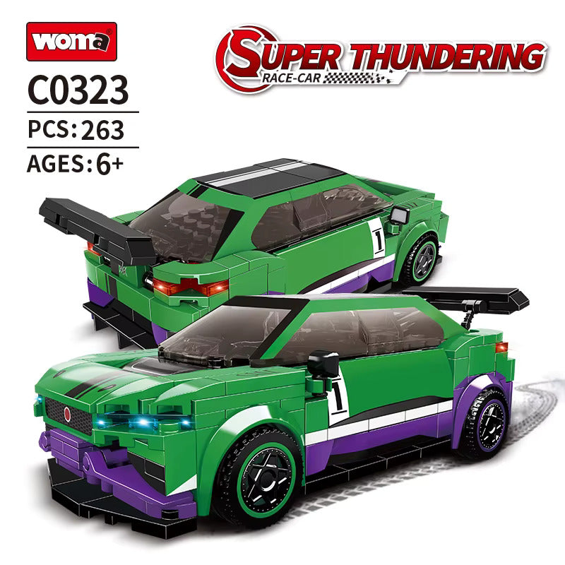 Woma Building Blocks - Racing Car