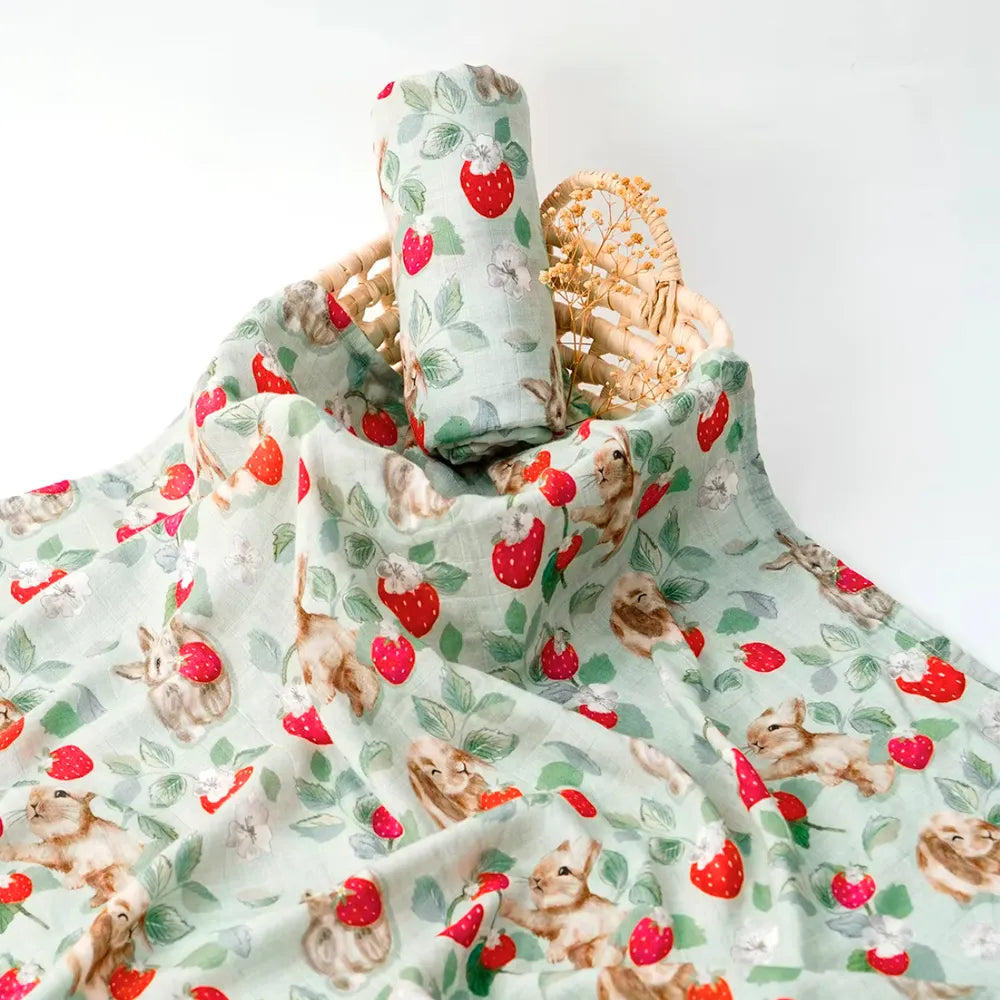 Two Layer Muslin Blankets - 70% Bamboo & 30% Cotton