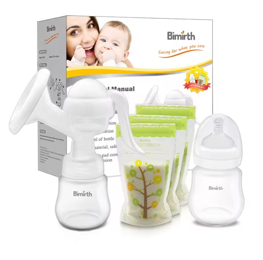 Bimirth Manual Breast Pump & Bottle Set