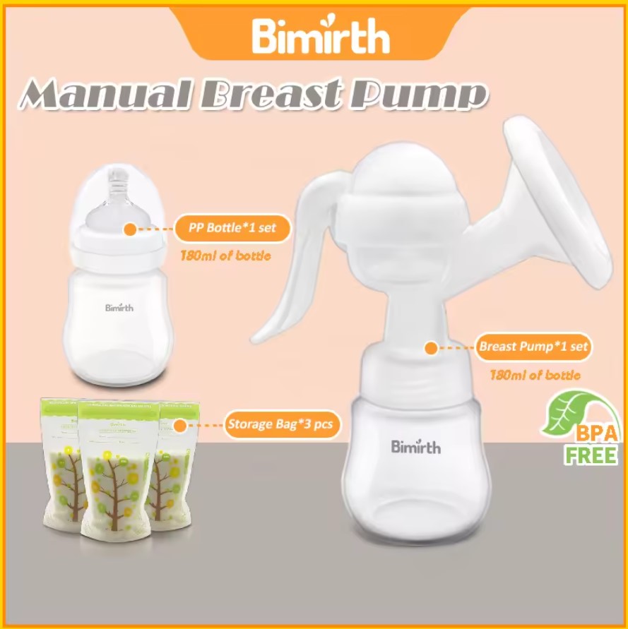 Bimirth Manual Breast Pump & Bottle Set