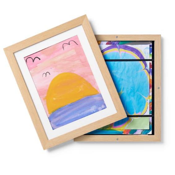 Kids Art Wooden Storage Frames - A3 & A4 Size