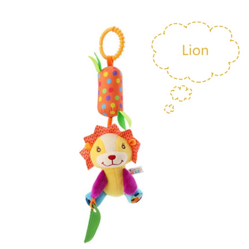 Hanging Rattle Plush Toys For Babies