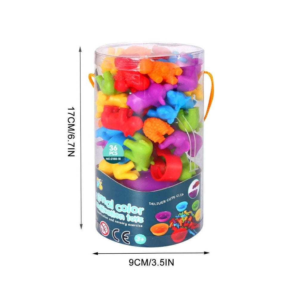 Montessori Color Sorting & Counting Toy For Toddlers