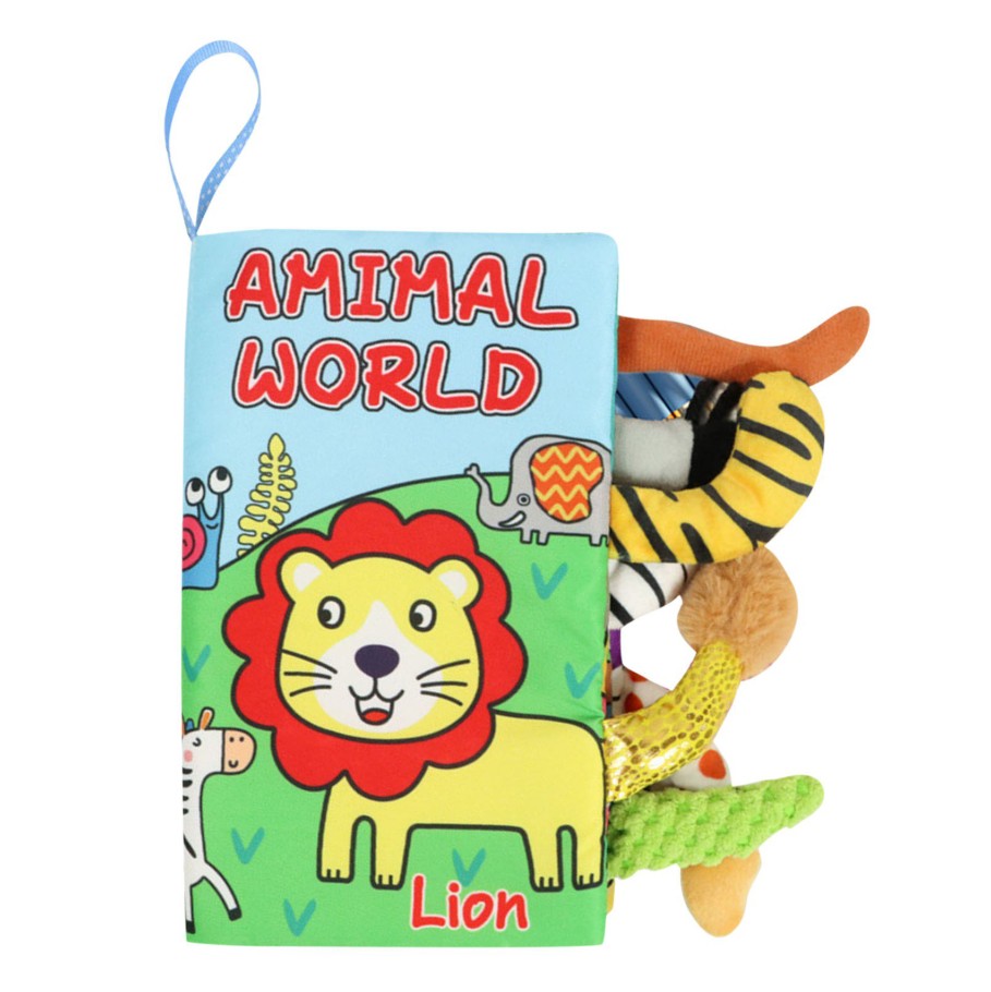 Baby Sensory Crinkle Books With Animal Tails