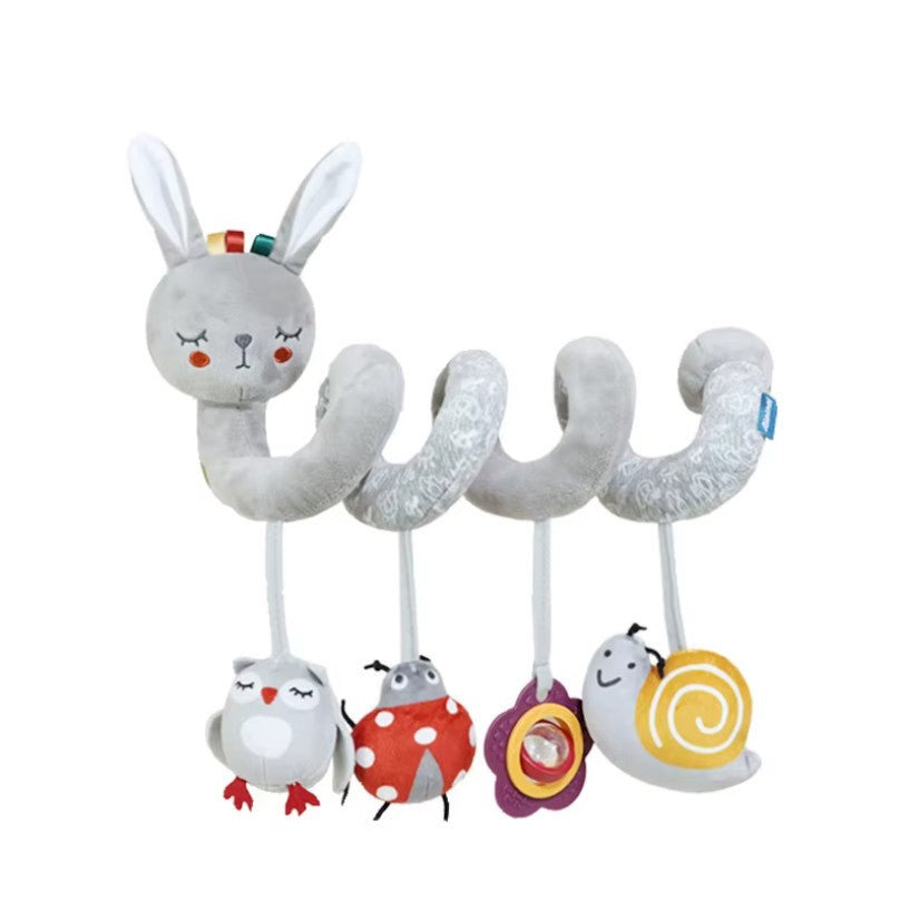 Animal Activity Spiral Plush Toys For Babies