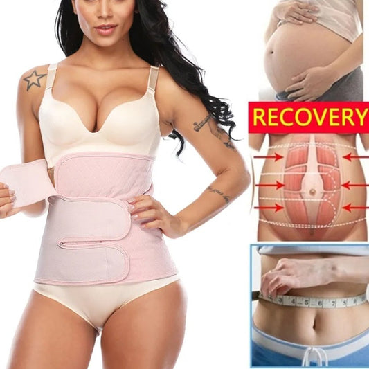 Postpartum Cotton Belly Wrap For Recovery