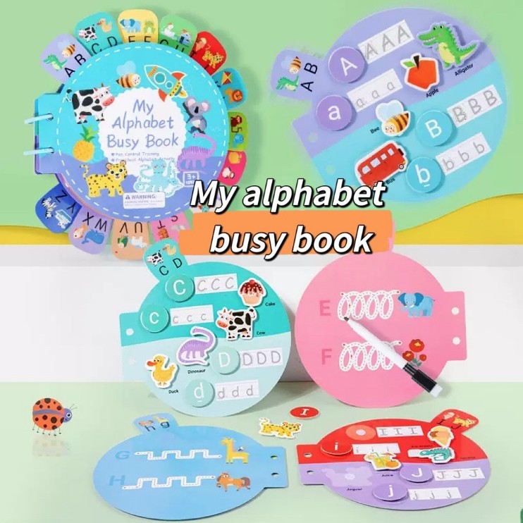 My Alphabet Busy Book