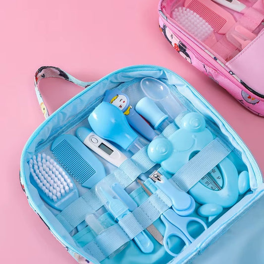 All-in-One Baby Grooming & Care Kit - 13 Pieces