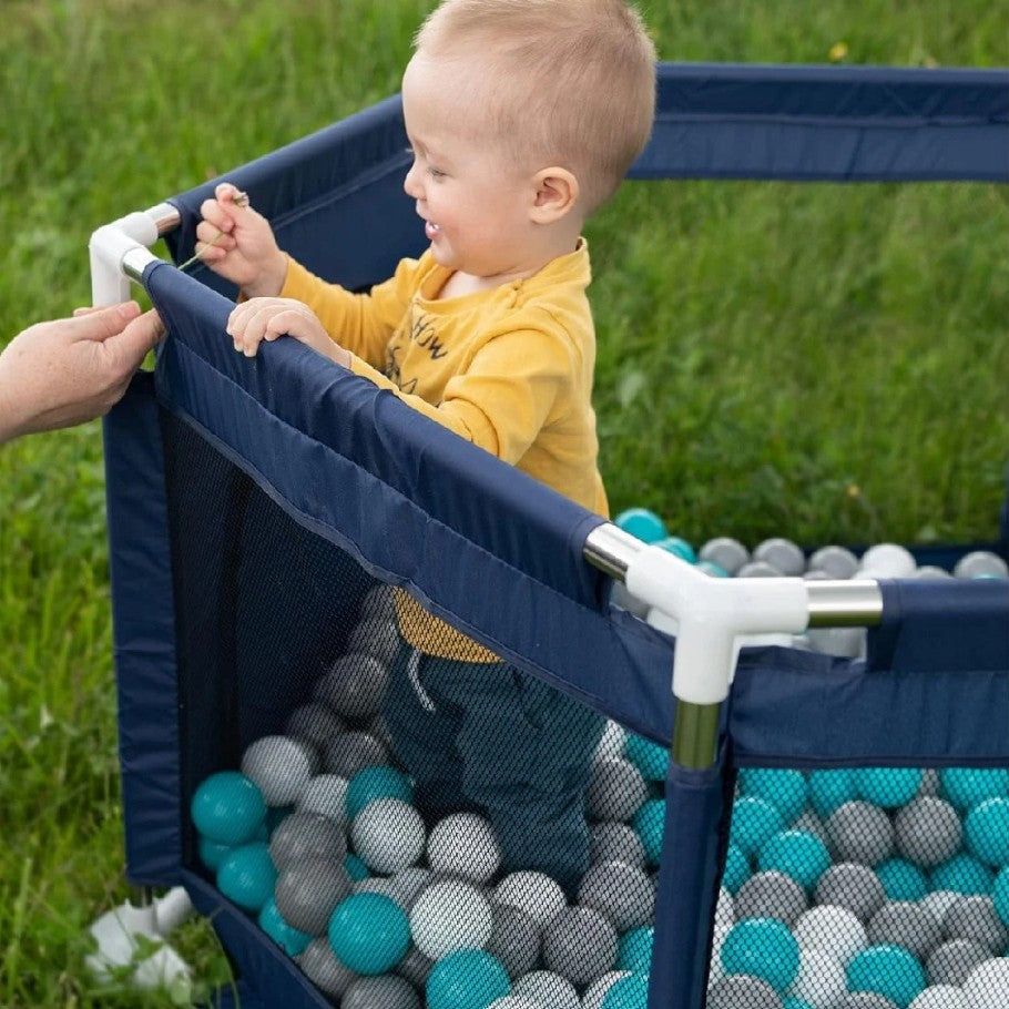 Small Hexagon Fabric Playpen - 130 cm x 113 cm