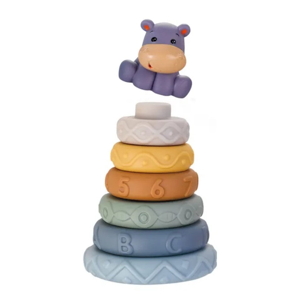 Soft Silicone Baby Sensory Stacking Rings