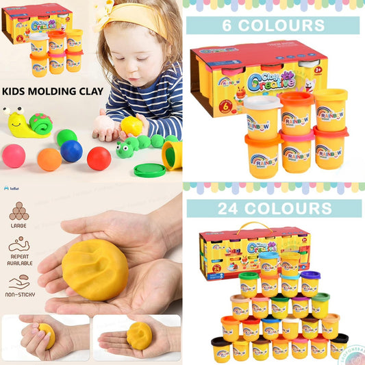 Kids Soft Modeling Clay Sets