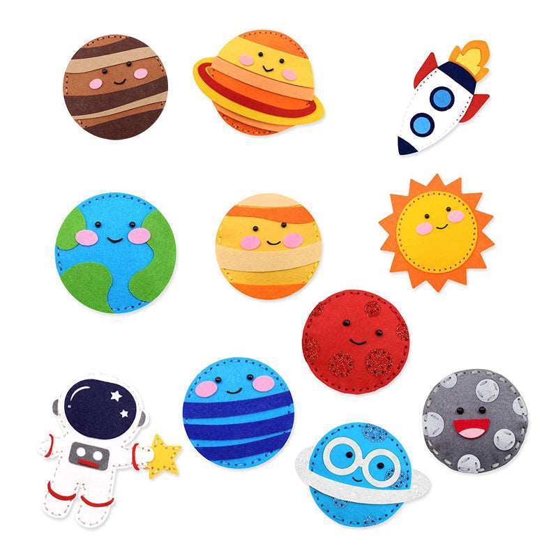 Arts & Crafts - Kids DIY Felt Sewing & Craft Sets