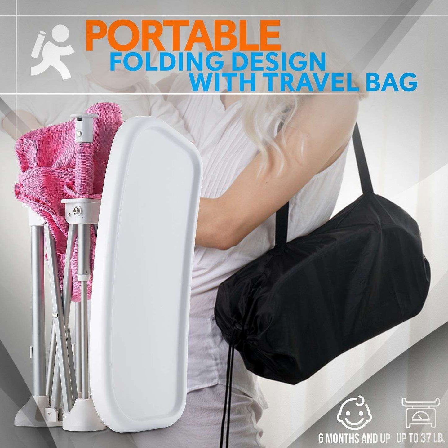 Baby Booster Seat - Chai "Travel-Light" Baby Booster Seat