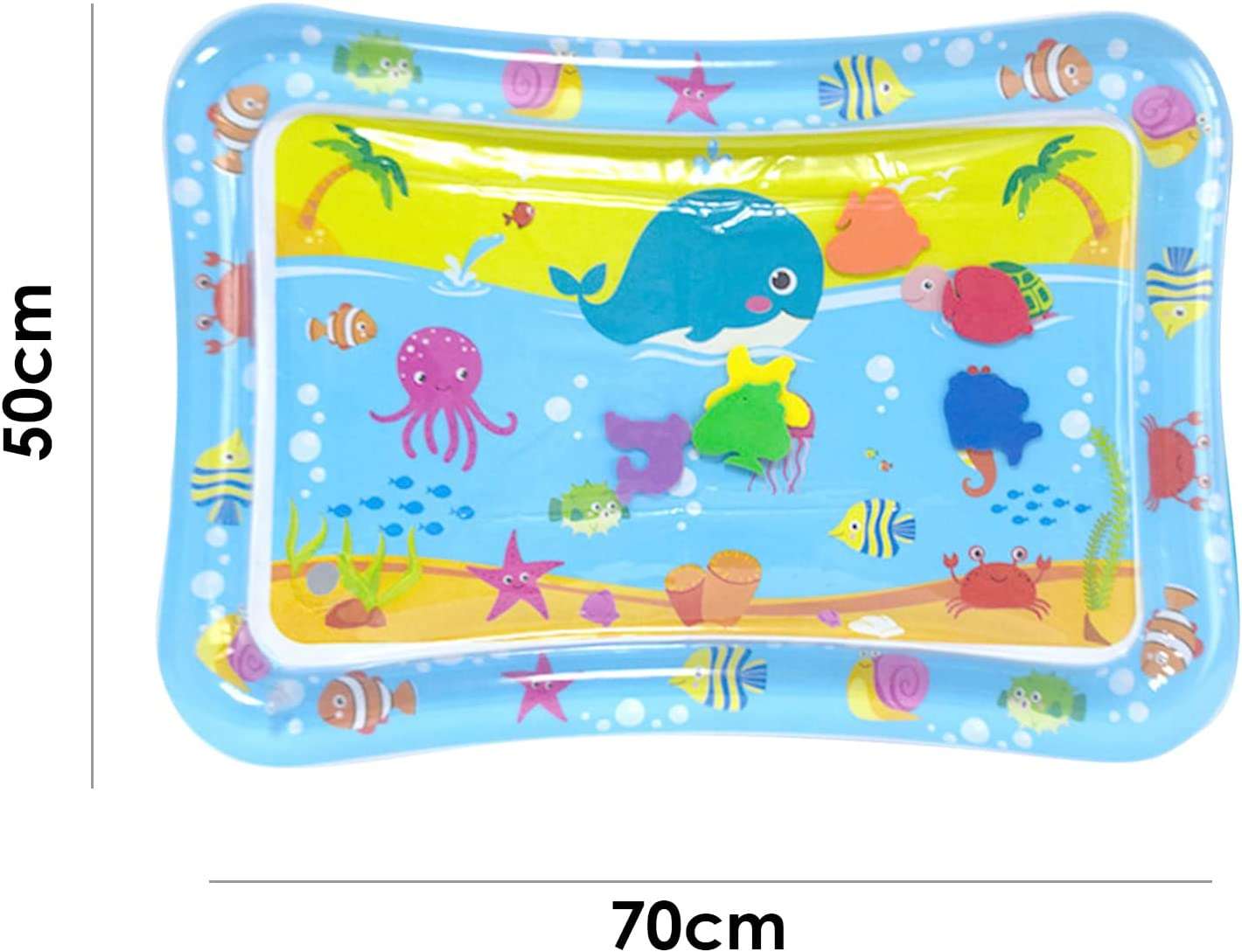 Baby Tummy Time Mat - Inflatable Water Baby Tummy Time Mat