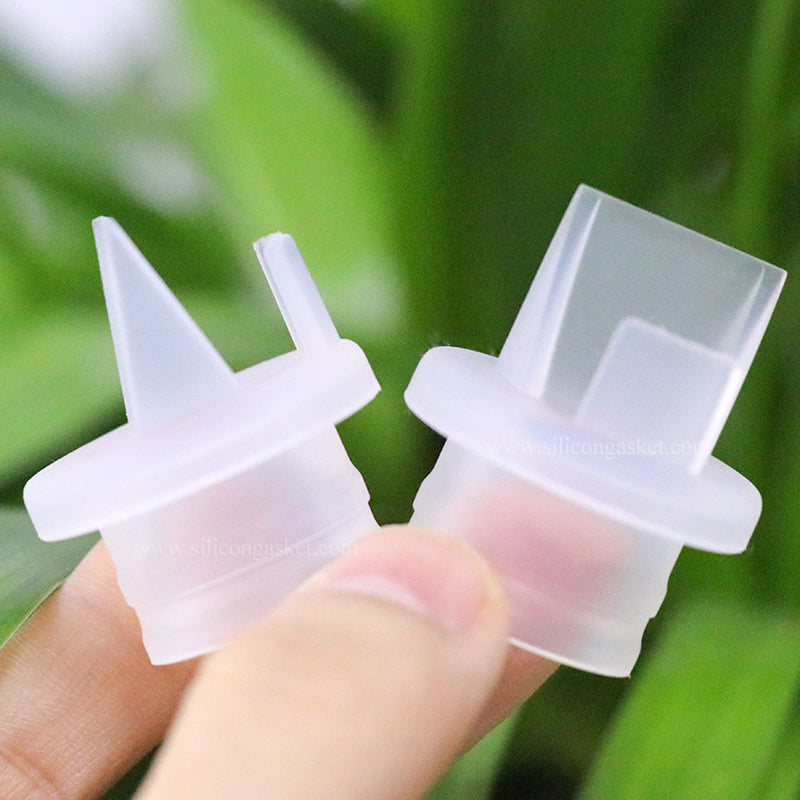 Breast Pump Replacement Parts - Replacement Silicone Duckbill Valves - ELEBEBE Double Electric Breast Pump Only