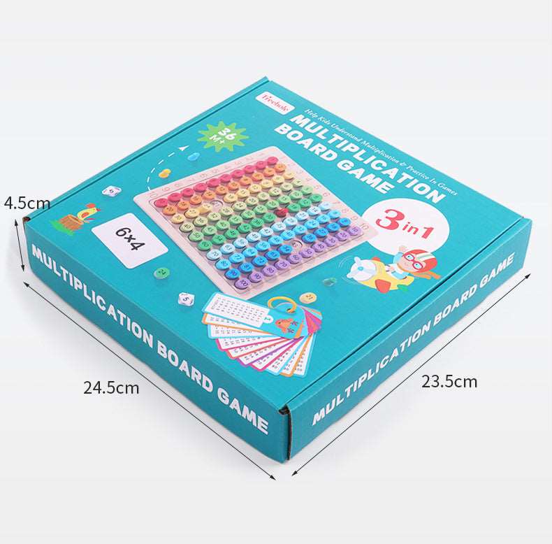 Educatioal Toys - Montessori Multiplication & Numbers Board Game