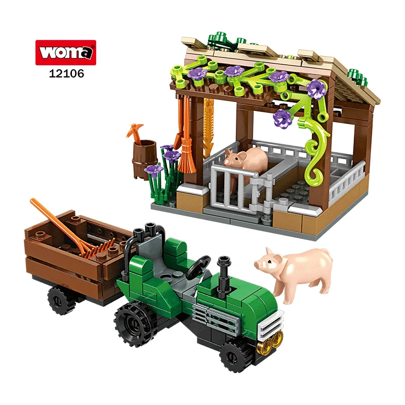 Woma Building Blocks - Small Pig Farm