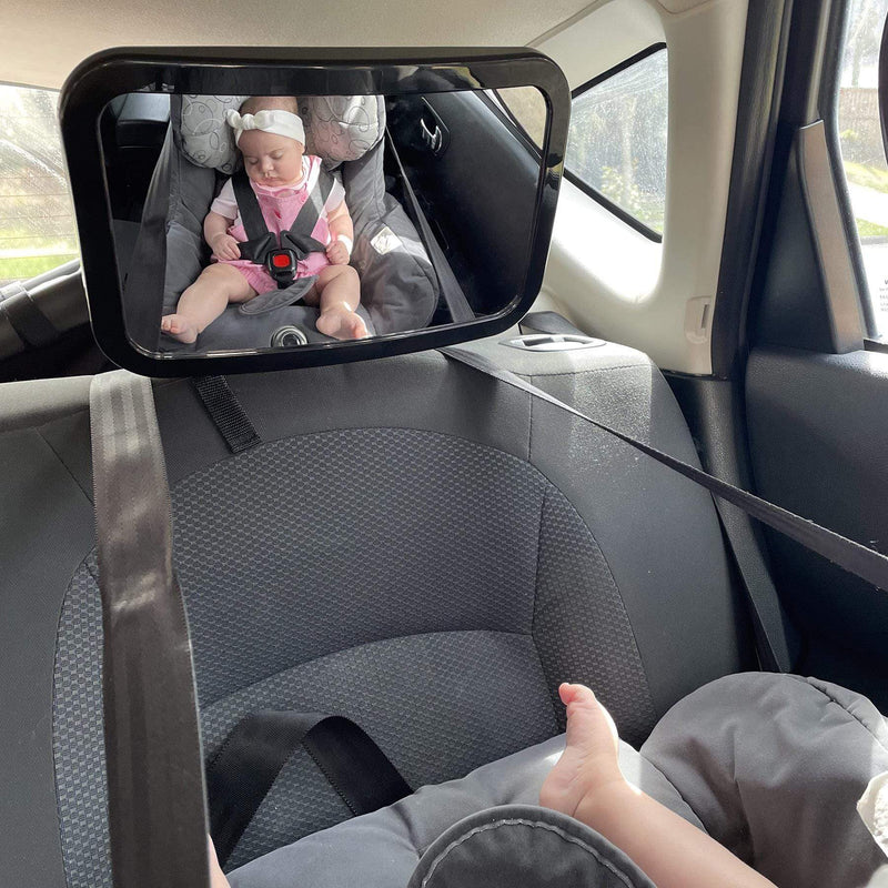 Adjustable Baby Rear-Facing Car Seat Mirror
