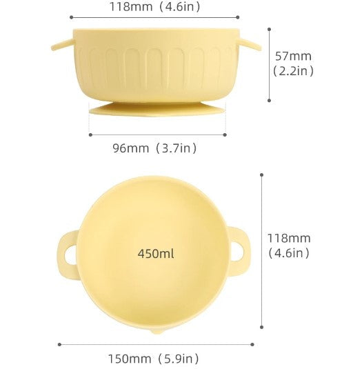 Silicone Eating Sets - 4IN1 Toddler Eating Sets