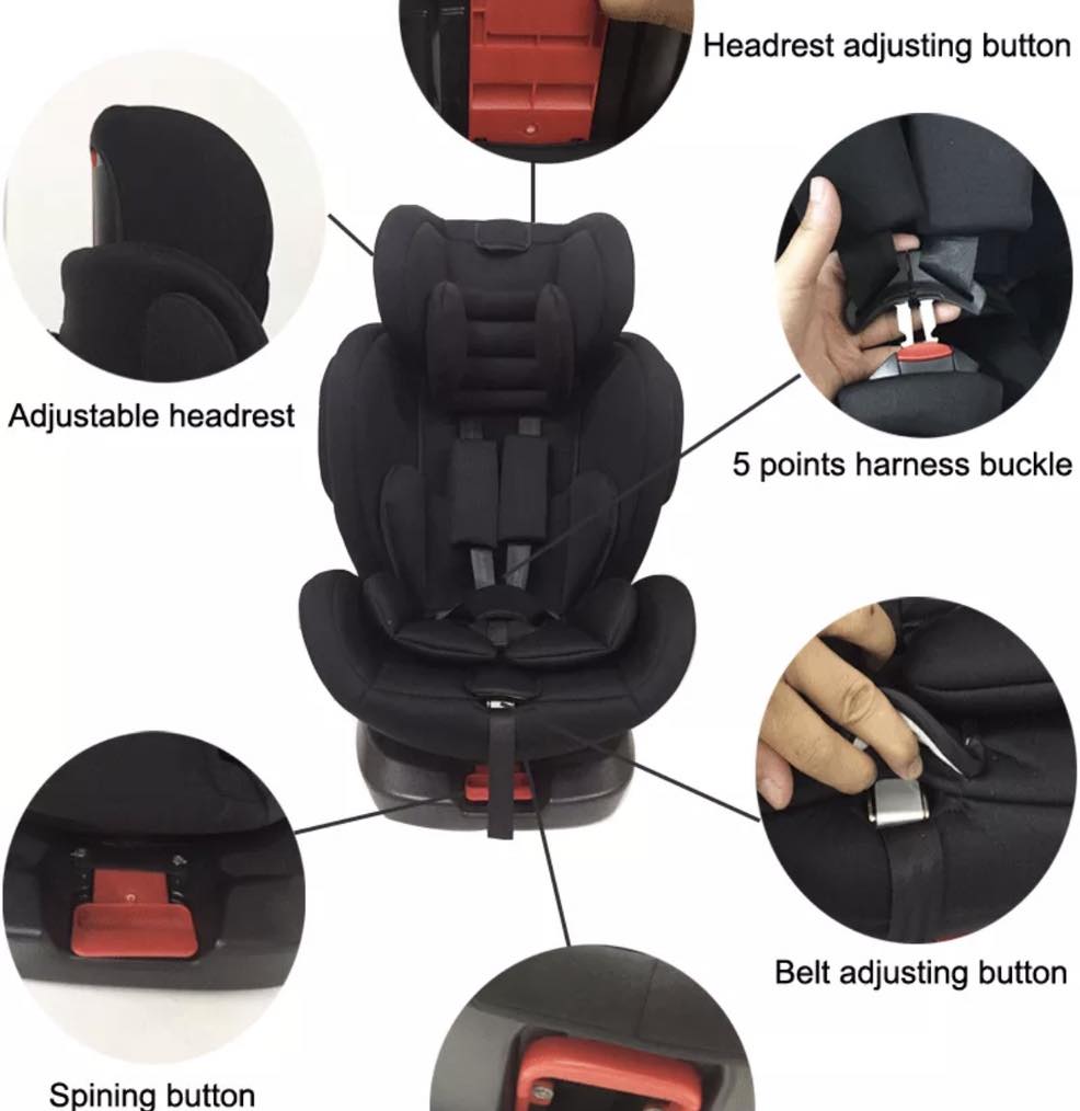 Baby & Toddler Car Seats - COMFORT360 ALL-IN-ONE CAR SEAT (GROUP 0+/1/2/3)
