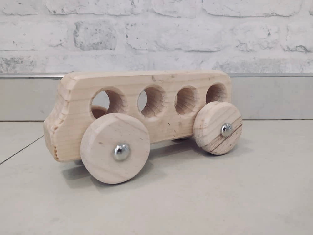 Baby Wooden Toys - Classic Wooden Toys - Small Vehicles