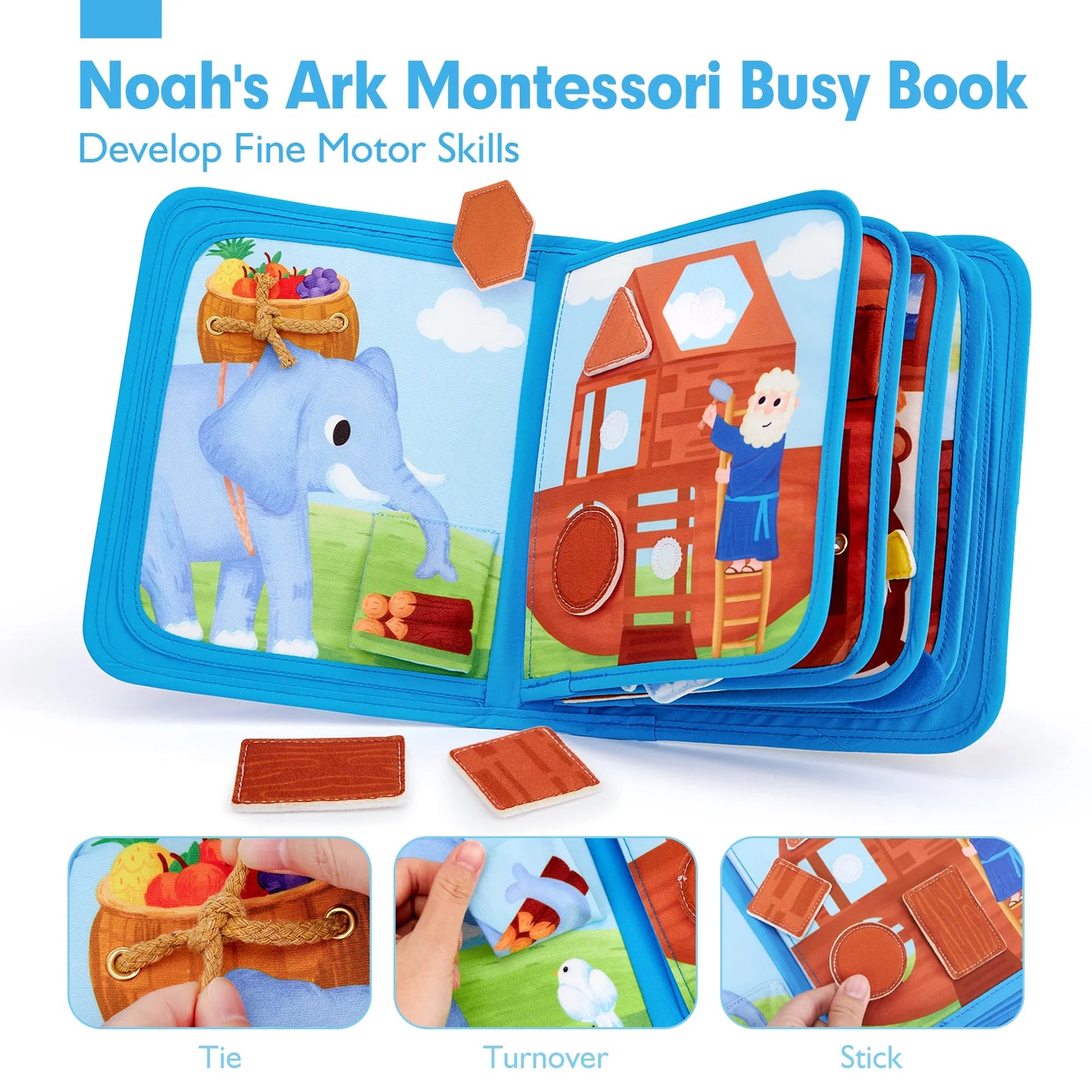 Toddler Felt Montessori Busy Books