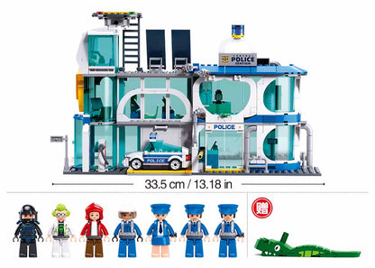 Sluban Building Blocks - Police Station