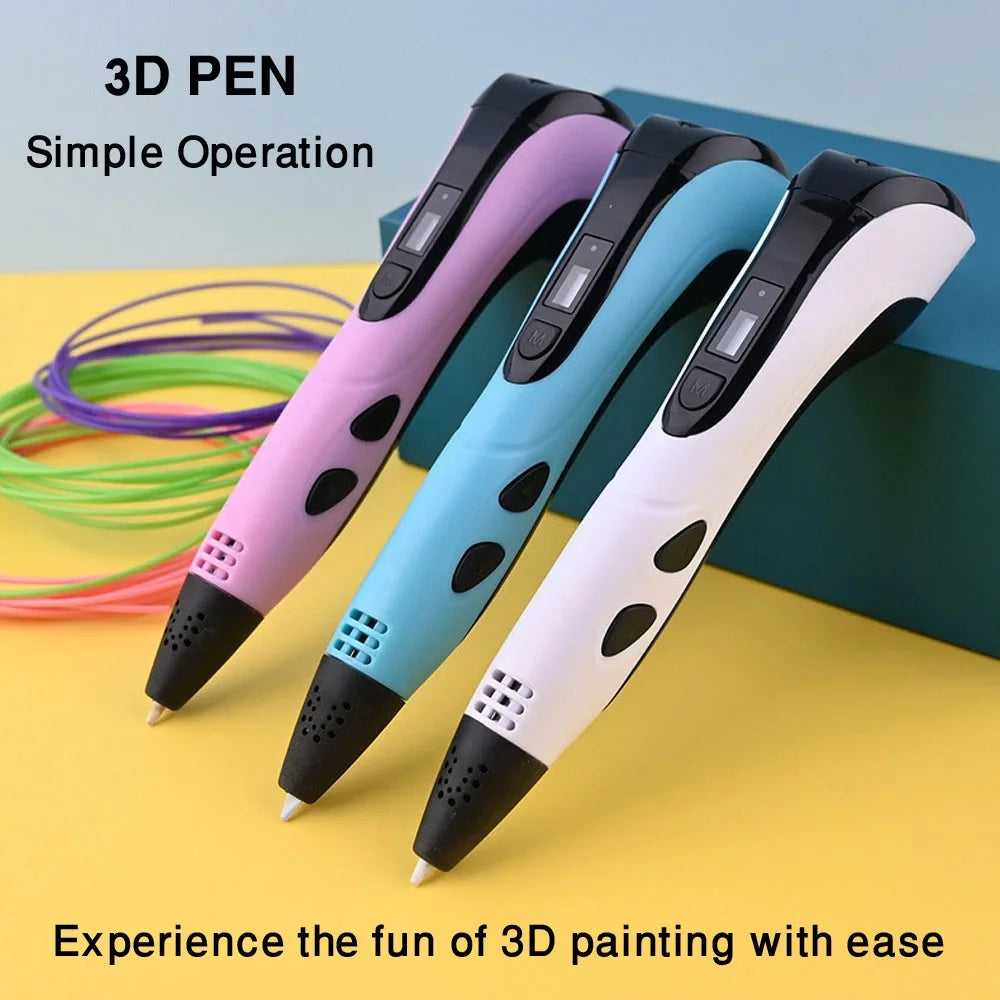 3D Printing Pen for Kids – Creative DIY Filament Drawing Toy