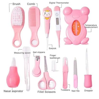 All-in-One Baby Grooming & Care Kit - 13 Pieces